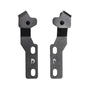 Toyota RAV4 Light Mounts - Go Rhino - XE Hood Hinge Cube - Textured Black - `19-`21